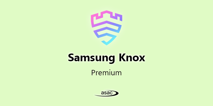 Samsung Knox Shop bei asac